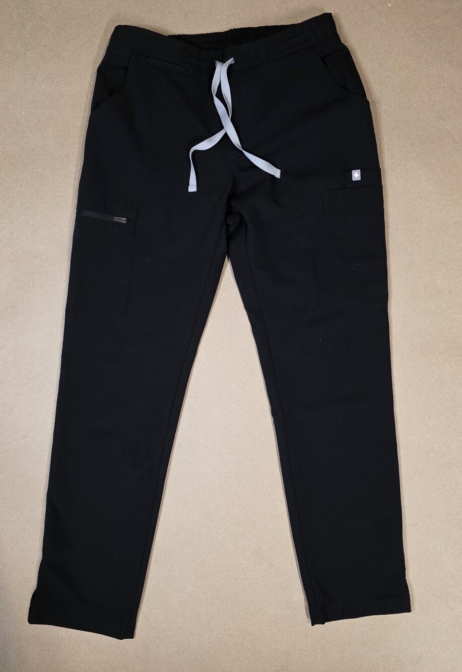 Figs Yola Skinny Scrub Pants Womens XS/P TW2000P PO 1507 Black nursing EUC